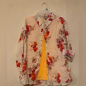 White stag button down shirt